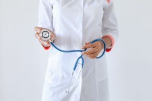 Doctor holding stethoscope, symbolizing CUTPA claims in healthcare